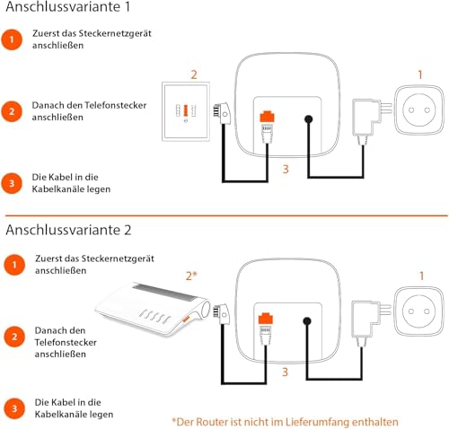 Gigaset Comfort 520A Duo - 2 Schnurlose DECT-Telefone mit Anrufbeantworter - Beste Audioqualität mit Freisprechfunktion - Anrufschutz - Adressbuch 200 Kontakten, titan-schwarz [Deutsche Version]