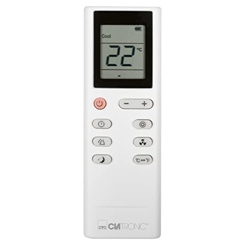 Clatronic® Mobile Klimaanlage mit WiFi-Steuerung | 3in1 Klimaanlage Mobil zum Kühlen, Entfeuchten, Ventilieren | Air Conditioner mit 12000 BTU | Klimaanlage mit Abluftschlauch | Klimagerät CL 3750