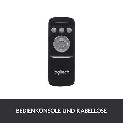Logitech Z906 5.1 Sound System | 1000W Surround Sound Lautsprecher, THX, Audio-Eingänge, Fernbedienung, EU Stecker, PC/PS4/Xbox/TV/Smartphone - Schwarz
