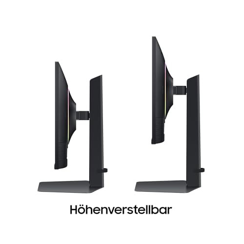 Samsung Odyssey G70D 4K Gaming Monitor, 27 Zoll, Bildschirm mit IPS-Panel, 4K-Auflösung, 3840 x 2160 Pixel, AMD FreeSync Premium, HDR10+, Reaktionszeit 1 ms, Bildwiederholrate 144 Hz, LS27DG702EUXEN