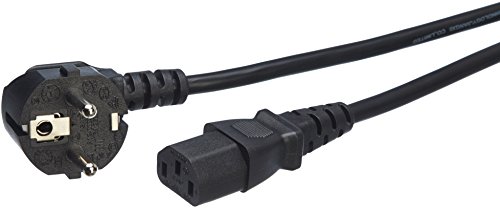 Amazon Basics - Netzkabel - 3 m, Schwarz & Verbindungskabel, DisplayPort auf DisplayPort, 3 m