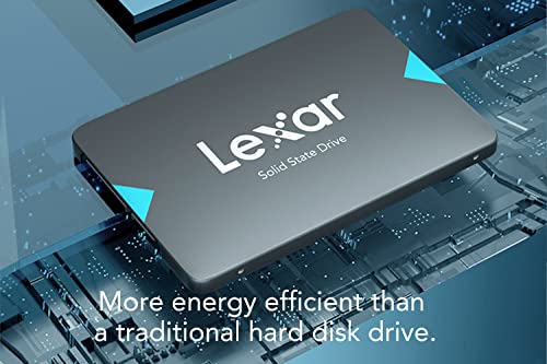 Lexar 2,5 Zoll SATA III SSD 512GB Solid-State-Laufwerk | 6 Gb/s, bis zu 550 MB/s Lesen, für Laptop, Desktop-Computer/PC