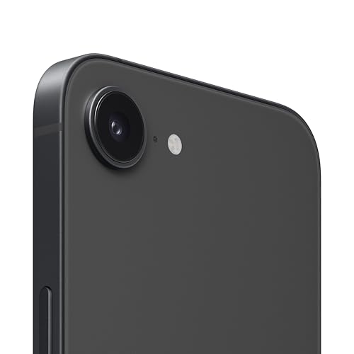 Apple iPhone 16e 128 GB: Entwickelt für Apple Intelligence, A18 Chip, Gigantische Batterielaufzeit, 48 MP Fusion Kamera, 6,1'' Super Retina XDR Display, Schwarz