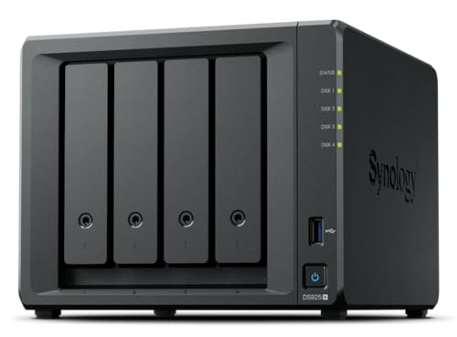 Synology DS925+ Bundle 32TB Seagate (Ironwolf 4X 8TB) 4Bay Desktop NAS, 2.5GbE-Ports, 4GB RAM