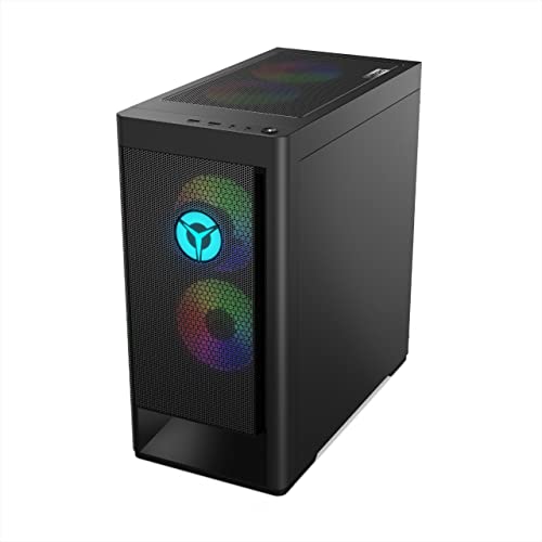 Lenovo Legion T5 Gen 7 – Gaming-PC (Intel Core i7-12700F, 1TB SSD, RAM 16 GB, NVIDIA GeForce RTX 3070-8 GB, ohne Betriebssystem), Schwarz, spanische QWERTY-Tastatur