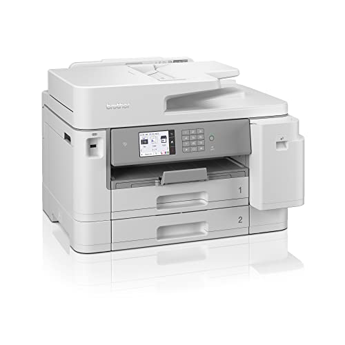 Brother MFC-J5955DW 4-in-1 Multifunktionsgerät, weiß/grau
