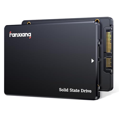 Fanxiang S101Q 480GB SATA III SSD 2,5 Zoll Interne Festplatte für PC Laptop | Bis zu 540 MB/s Lesegeschwindigkeit, Interne SSD Festplatte, 3D NAND Flash, Schneller Systemstart