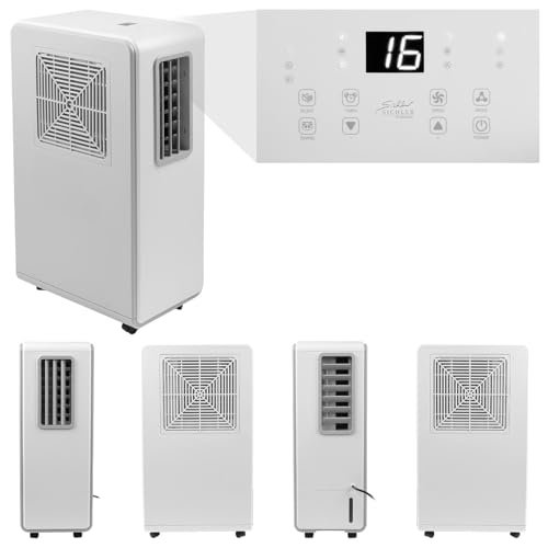 Sichler Haushaltsgeräte Air Conditioner: Mobile Klimaanlage ohne Abluftschlauch, 1.800 BTU/h, 500 W, WLAN, App (Klimaanlage ohne Schlauch, 500 Watt, Mini)