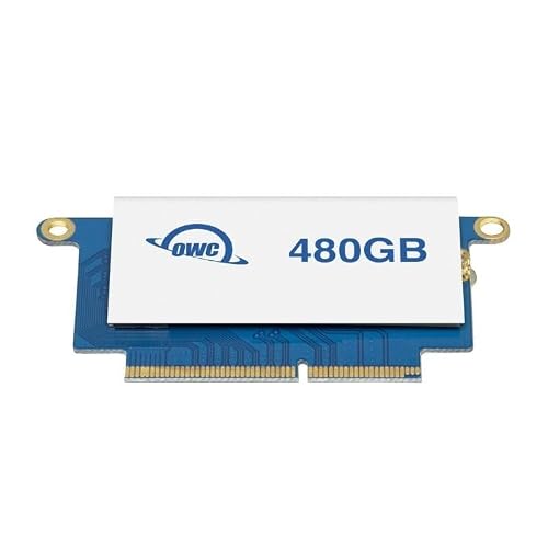 OWC Aura Pro NT Hochleistungs-NVMe-SSD-Upgrade-Kit, kompatibel mit 2016–2017 13-Zoll-MacBook Pro ohne Touch-Leiste (SSD Upgrade Kit mit Werkzeug, 480GB)