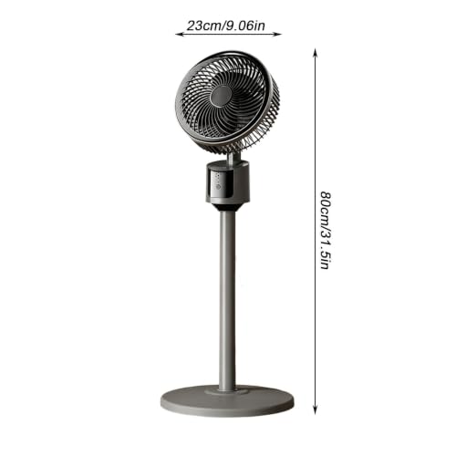 Bodenventilator, leistungsstarke, leise Kühlung, Luftzirkulation, robuster Ventilator, stehend, für Zuhause, Wohnzimmer, Arbeitszimmer, Büro, Studentenwohnheim, Restaurant, Innen- und Außenbereich