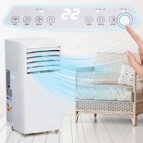 LEADZM Mobile Klimagerät 12000BTU 1350W Abluftschlauch 3 Funktionen
