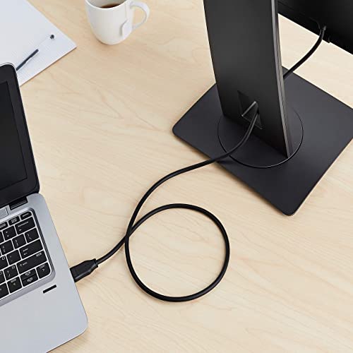Amazon Basics DisplayPort-Kabel, 0,9m, Schwarz