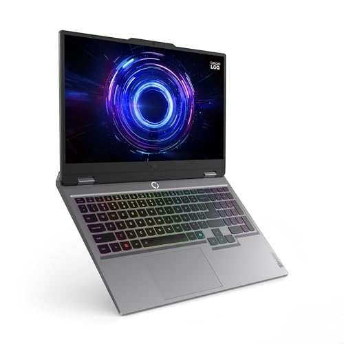 Lenovo LOQ Gaming AI Laptop | 15.6" Full HD 144Hz | NVIDIA GeForce RTX 5060 8GB | Intel Core i7-13650HX | 32GB RAM | 1TB SSD | Win11 | QWERTZ | RGB-beleuchtete Tastatur | Grau | 3 Monate GamePass