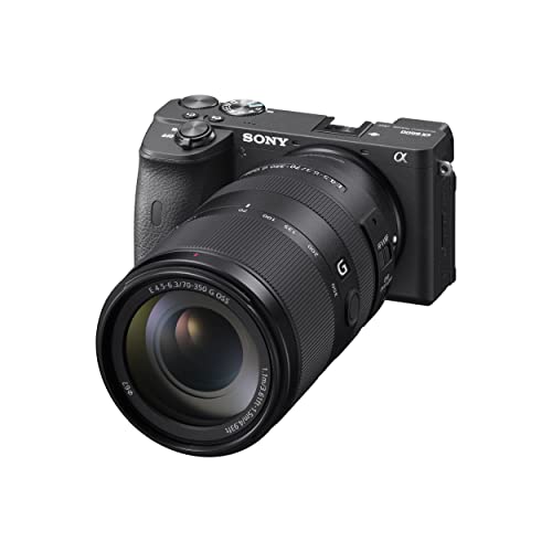 Sony SEL70350G – 70–350mm F4.5–6.3 G OSS Supertele-Zoom | APS-C E-Mount Objektiv mit Bildstabilisierung, ideal für Natur, Sport & Reisen, kompatibel mit Sony ZV-E10, A6400 & A6700