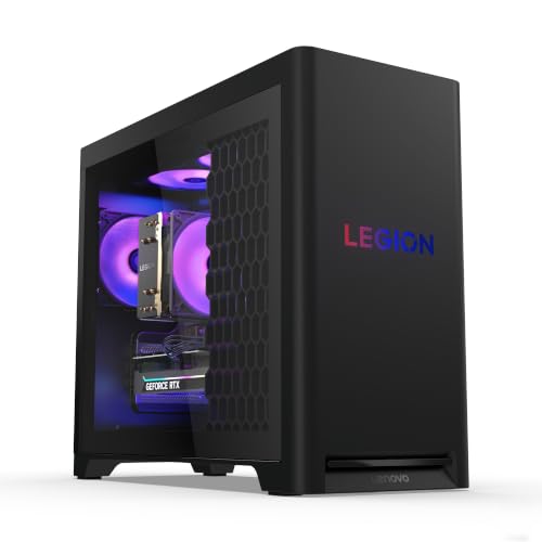 Lenovo Legion T5 Tower PC | Intel Ultra 7 | 32GB RAM | 1TB SSD | 30L | Gaming | Intel Core Ultra 7 270K Plus | 32GB RAM | 1TB SSD | NVIDIA GeForce RTX 5070 | Windows 11 | Schwarz