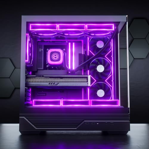 GameMachines Apex - Gaming PC - Wasserkühlung - AMD Ryzen 7 5700X - NVIDIA RTX 5070-1000GB SSD - 32GB DDR4 (Nicht RGB) - ASUS ROG Strix Mainboard - WLAN - Windows 11 Pro
