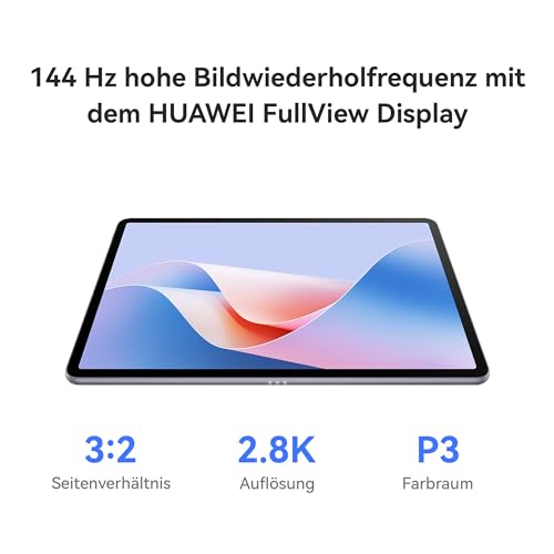 HUAWEI MatePad 11, 5″S PaperMatte Edition Tablet, 8GB+256GB, 2, 8K FullView Display, 144 Hz hohe Bildwiederholfrequenz, 8800 mAh Akku, Wi-Fi, Bluetooth, Space Grau