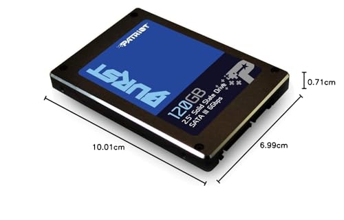 Patriot Burst SSD 120GB SATA III Interne Solid State Drive 2.5 Zoll