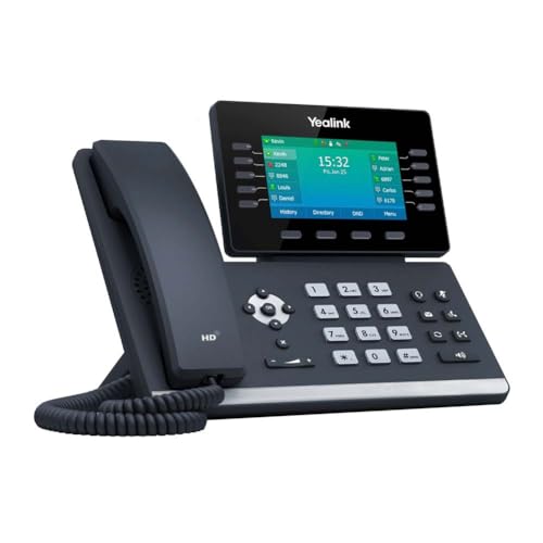 Yealink SIP-T54S IP-Konferenztelefon, Schwarz (erneuert)