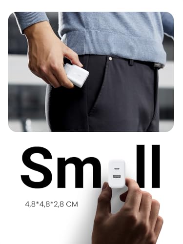 UGREEN USB C Ladegerät 20W, 2-Pack iPhone Schnellladegerät, 2 Ports