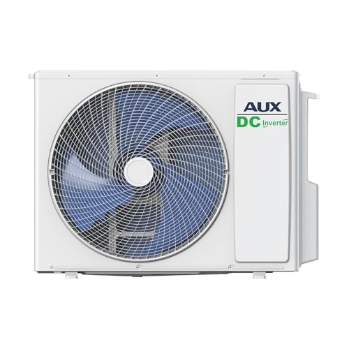 Belvit AUX Multi Split Klimaanlage Set, 18.000 BTU, 2x 9.000 BTU, Schwarz