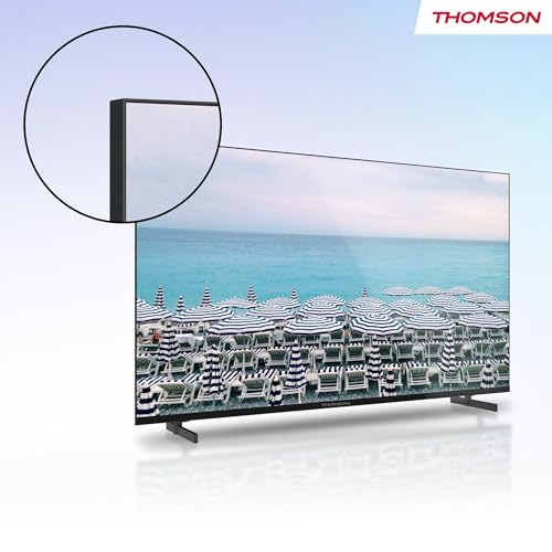 Thomson 40 Zoll (101 cm) FHD Easy TV, LED Fernseher (Ohne Smart-TV), Triple-Tuner (DVB-T/T2/C/S/S2), Dolby Audio, Hotel-Modus, Multimedia-Player, Beleuchtete Fernbedienung, 3X HDMI, 40FD2S13