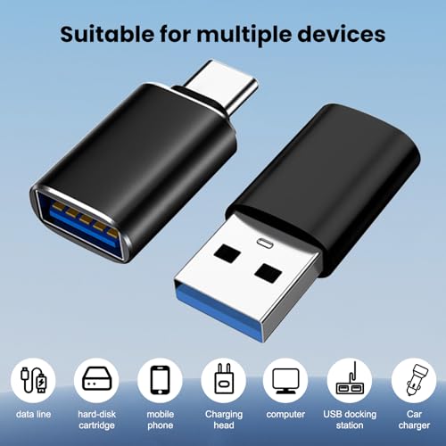 Stdlyxun USB-C to USB-A Adapter