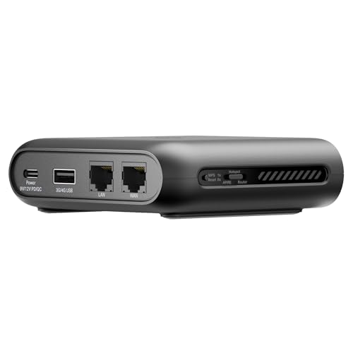 TP-Link TL-WR1502X Wi-Fi 6 Reise-Router, Dual-Band AX1500, 2× Gigabit-Ports, USB 2.0-Port, Unterstützung von OpenVPN und WireGuard, Kann mit Einer Powerbank betrieben Werden, Mehrere Modi in einem
