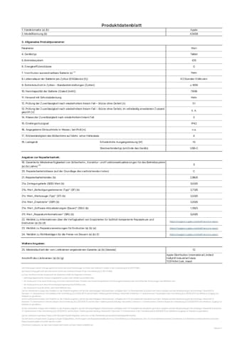 Apple 11" iPad Air (M4): Liquid Retina Display, 128 GB, 12 MP Front‑/Rückkamera, WLAN 7 mit Apple N1, Touch ID, Batterie für den ganzen Tag – Polarstern