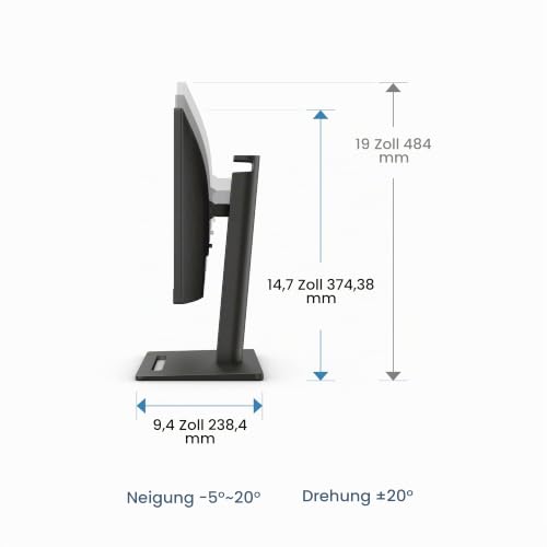 BenQ GW2490T 60,5 cm IPS 1080p Home Office Monitor, FHD, 100Hz, Ergo-Design, hohe Bildwiederholrate, 99% sRGB, VESA MediaSync, B.I, Flicker Free, Low Blue Light, ePaper, Codierungsmodus, TÜV Rheinland