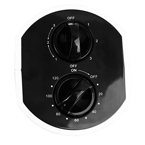Emerio Turmventilator mit Timer 3 Geschwindigkeitsstufen nachhaltige 35 Watt Leistung zuschaltbare Schwenkfunktion Oszillation zeitloses Design 78cm Höhe TFN-123006 Weiß