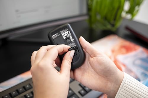 CHERRY DW 3000, Kabelloses Tastatur-Maus-Set, Deutsch QWERTZ, Schwarz | Wireless Verbindung über 2,4 GHz Funk mit USB-Dongle, Flaches Design, Leise Tasten, Symmetrische Maus, Batteriebetrieben