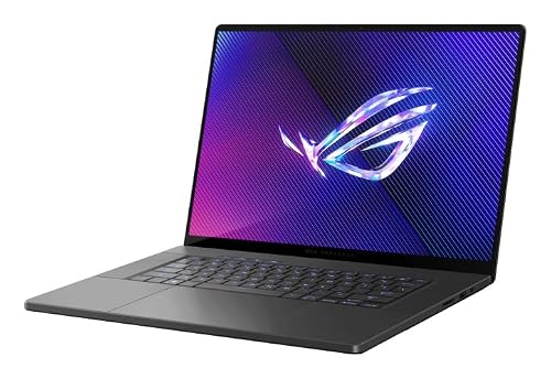 ASUS ROG Zephyrus G16 OLED GU605CM-QR003 Gaming-Laptop, 40,6 cm (16 Zoll), 2,5 K, 240 Hz, Core Ultra 9 285H, 32 GB RAM, 1 TB SSD, NVIDIA RTX 5060 8 GB, ohne Betriebssystem, Grau Eclipse - Tec. QWERTY