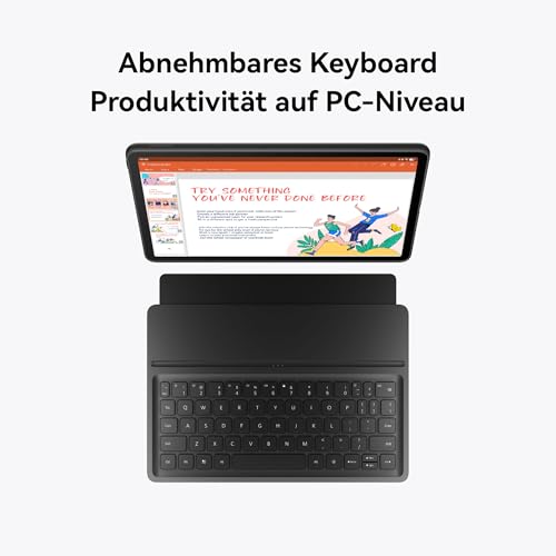 HUAWEI MatePad 11.5+Inbox-Tastatur, Neu, Tablet, 6+128GB, 11,5 Zoll FullView Display, 2.2K Auflösung, Aufladen 22,5 W, Akku mit 7700 mAh, Kamera 13MP, Notes, Bluetooh，Wi-Fi, Space Grau