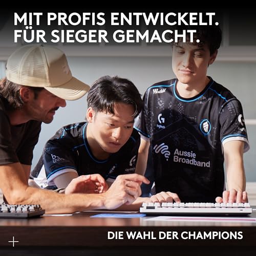 Logitech G PRO X SUPERLIGHT 2 kabellose Gaming-Maus | Für PC/Mac, 60 g Pro-Grade-Maus, 5 programmierbare Tasten, 44K-DPI-Sensor, 8.000 Hz Signalrate, USB-C-Ladefunktion - Weiß