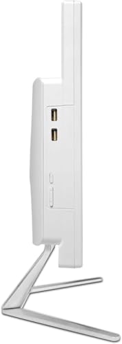 STGSivir All in One PC, 21.5" FHD Display, Core i5, 16G RAM, 1T SSD | PC All in One, WLAN, BT 5.0, Webcam, Windows 11 Pro, Weiß AIO PC für Zuhause & Büro