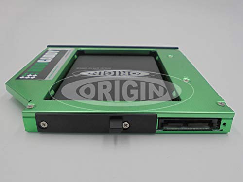 Origin Storage IBM-128MLC-NB17 interne SSD 128GB für ThinkPad, T420, W520( MLC, 6,4 cm (2,5 Zoll), Optical Bay/2nd, SATA Kit) grau