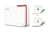 FRITZ!Box 5690 Pro | DSL- & Glasfaser-Router | Wi-Fi 7 bis zu 18,5 GBit/s | F&uuml;r DSL-, AON- & GPON-Anschluss, Triband WLAN (2,4/5/6 GHz), Top-Speed f&uuml;r 4K/8K & Gaming, WLAN Mesh, Made in Europe