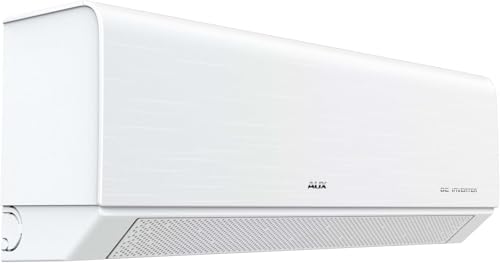 AUX A++ Klimaanlage Set Multi Split 18000 BTU (5,3 kW) - Außengerät + 2× Wandgerät 9000 BTU mit WLAN - R32 Kältemittel - Mattweiß - leise Klimaanlage für 2 Räume, Büro & Schlafzimmer