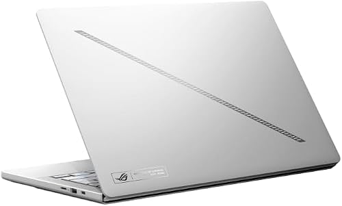 ASUS ROG Zephyrus G14 Latest 2025 3K OLED 120Hz Gaming Laptop Copilot+ PC AMD Ryzen AI 9 HX 32GB RAM NVIDIA RTX 5070 Ti 1TB SSD Windows 11 Platinum White