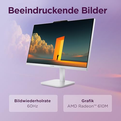 Lenovo IdeaCentre All-In-One | 23.8" FHD Display | Ryzen 5 40| 16GB| 512GB
