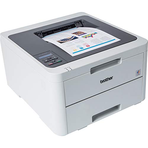 Brother HL-L3210CW Kompakter Farblaserdrucker (18 Seiten/Min.) weiß