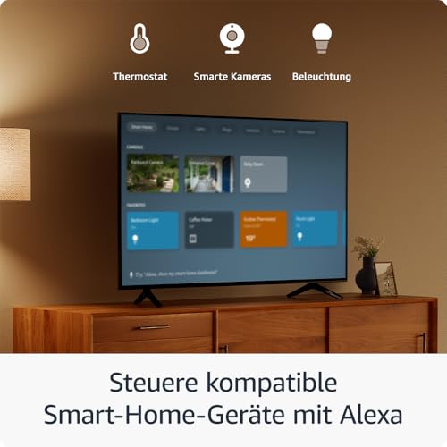 Amazon Fire TV Stick HD, Free- und Live-TV, Alexa-Sprachfernbedienung, Smart-Home-Steuerung, HD-Streaming