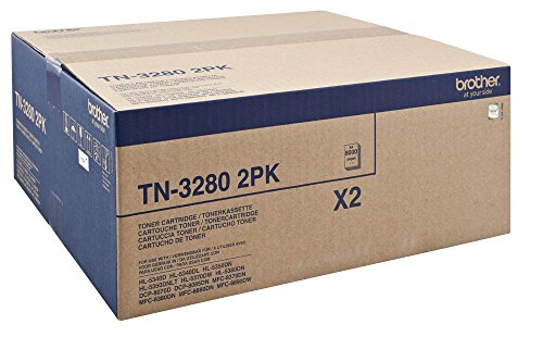 Brother Toner ORIGINAL TN-3280 Black Twin