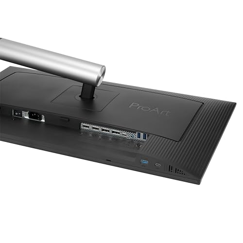 ASUS ProArt PA279CRV 27 Zoll 4K DCI-P3 USB-C Professional Monitor | Calman verifiziert, 99% DCI-P3, Delta E < 2, M Modus für MacBook Color Match, Daisy Chain, IPS, USB-C 96W, Höhenverstellbar