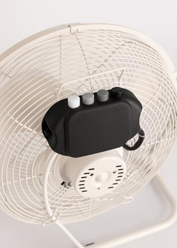 CREATE / AIR FLOOR RETRO/Industrieller Bodenventilator/Sand Ventilator, 12 Zoll, starker Luftstrom, 3 Geschwindigkeiten, leise, leicht, rutschfeste Standfüße
