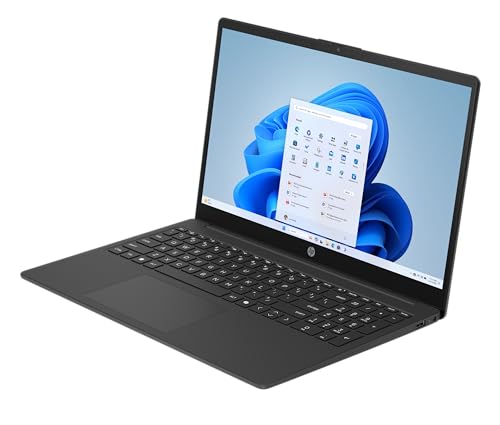 HP Laptop | 15,6" FHD Display | Intel Core i3-N305 | 8 GB DDR4 RAM | 512 GB SSD | Intel UHD Graphics | Windows 11 Home | QWERTZ | Jet Black