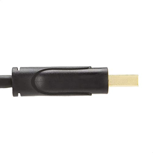 Amazon Basics DisplayPort-Kabel 1.4, 8K@60Hz, 4K@120Hz, 0,9m, Schwarz
