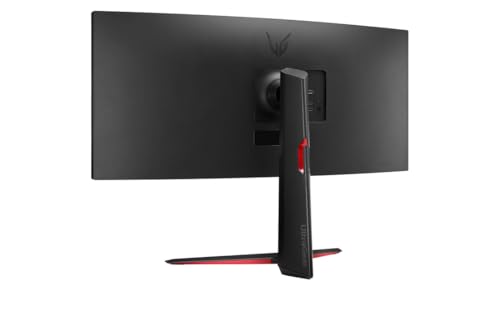 LG, 34 Zoll, Ultragear™ UWQHD Curved Gaming Monitor, 34GP63AP-B.AEU, 3440 x 1440, 21:9, 5 ms GtG, 160 Hz, HDR10, Motion Blur Reduction, AMD FreeSync™ Preminum- Schwarz