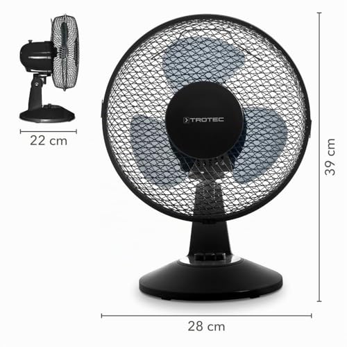 TROTEC TVE 11 Tischventilator 25 Watt